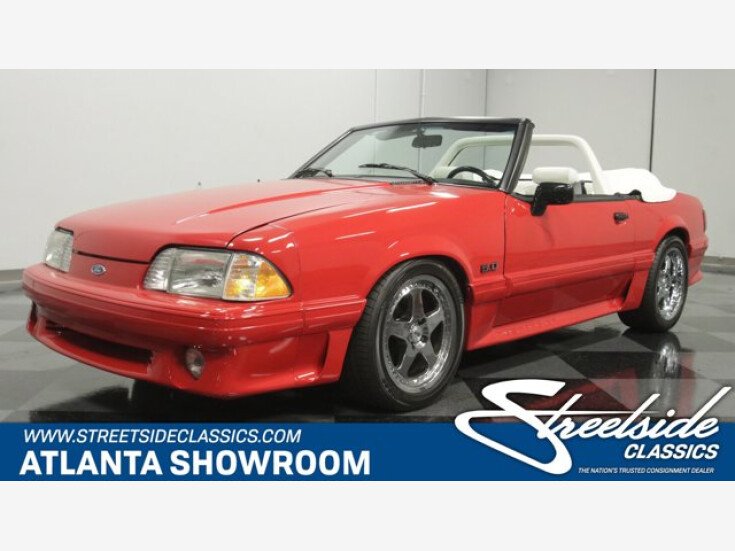 Thumbnail Photo undefined for 1993 Ford Mustang GT Convertible